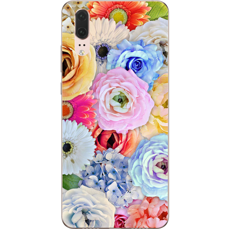 Чехол Uprint Huawei P20 Blossom