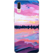 Чехол Uprint Huawei P20 Sky Mirror