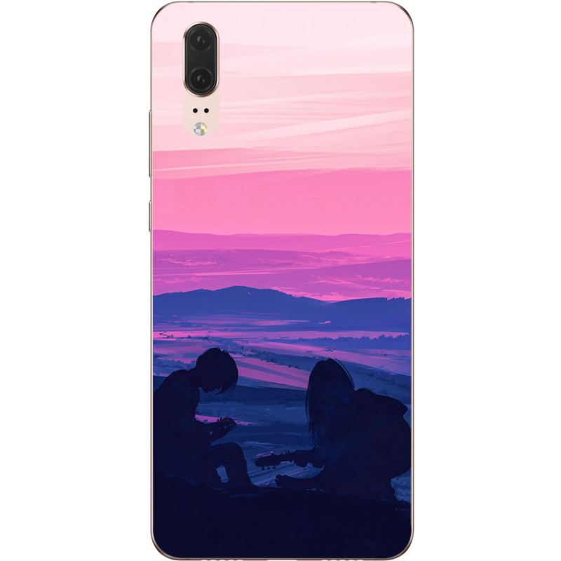 Чехол Uprint Huawei P20 Top of the World