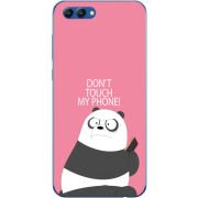 Чехол Uprint Huawei Honor V10 Dont Touch My Phone Panda