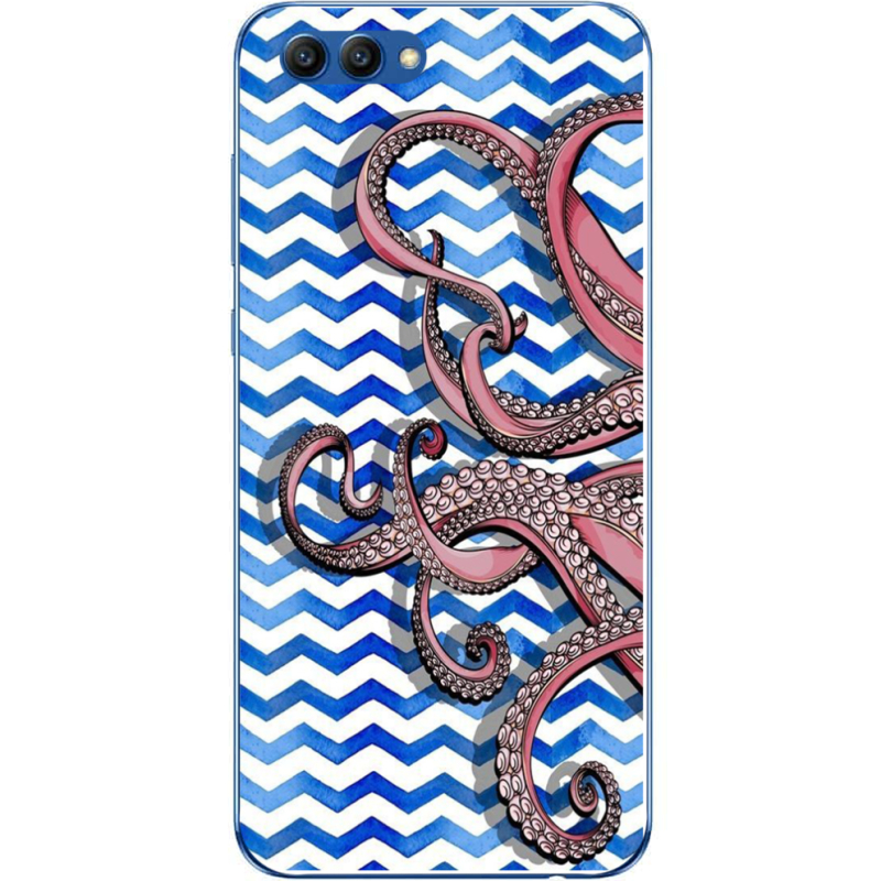Чехол Uprint Huawei Honor V10 Sea Tentacles