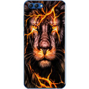 Чехол Uprint Huawei Honor V10 Fire Lion