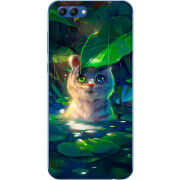 Чехол Uprint Huawei Honor V10 White Tiger Cub