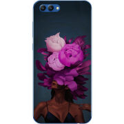 Чехол Uprint Huawei Honor V10 Exquisite Purple Flowers