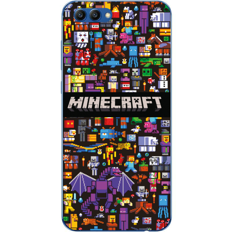 Чехол Uprint Huawei Honor V10 Minecraft Mobbery