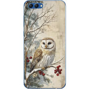 Чехол Uprint Huawei Honor V10 Christmas Owl