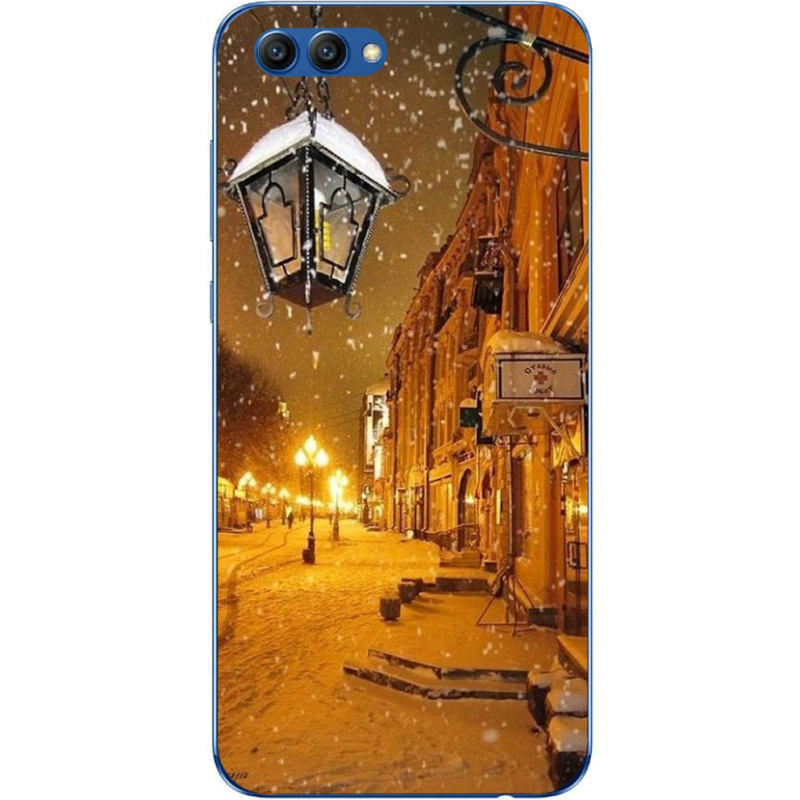 Чехол Uprint Huawei Honor V10 Night Street