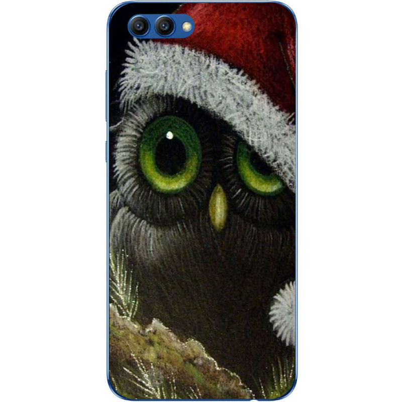 Чехол Uprint Huawei Honor V10 Christmas Owl