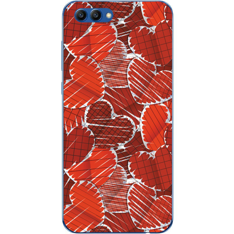 Чехол Uprint Huawei Honor V10 Heart Strings