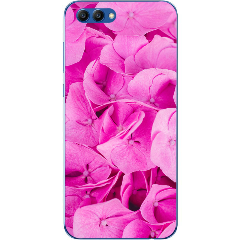 Чехол Uprint Huawei Honor V10 Pink Flowers
