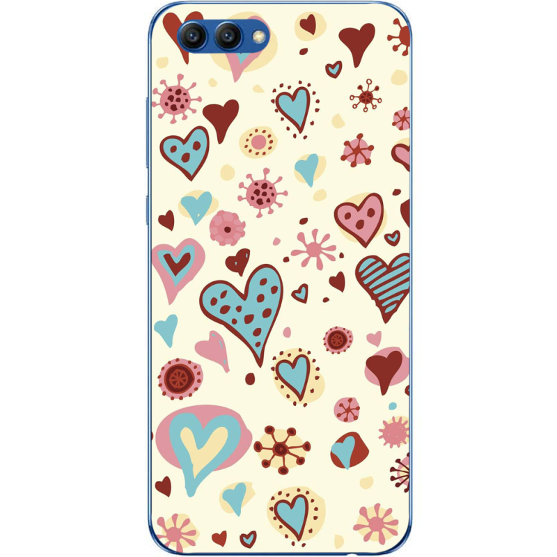 Чехол Uprint Huawei Honor V10 Be my Valentine