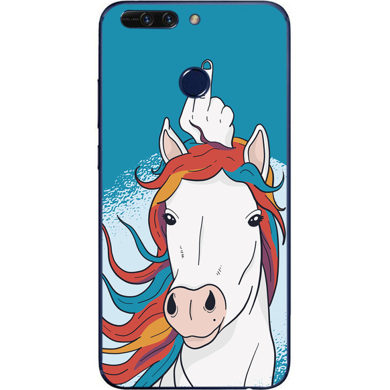 Чехол Uprint Huawei Honor V9 Fuck Unicorn