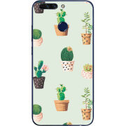 Чехол Uprint Huawei Honor V9 L-green Cacti