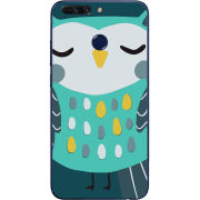 Чехол Uprint Huawei Honor V9 Green Owl