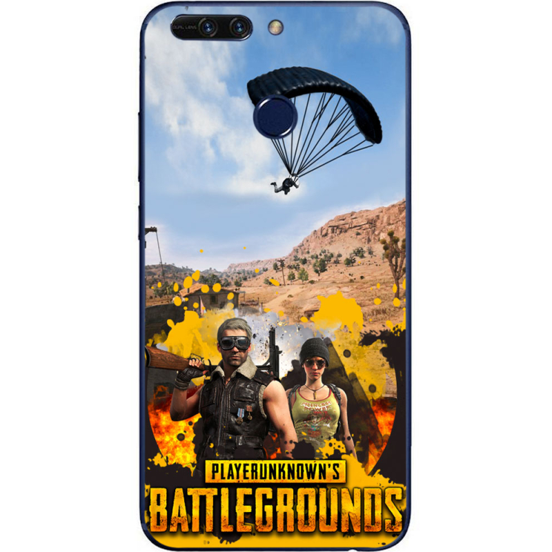 Чехол Uprint Huawei Honor V9 Pubg parachute