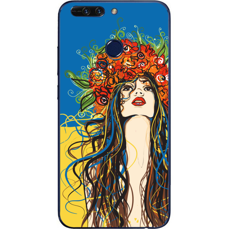 Чехол Uprint Huawei Honor V9 Ukraine Girl