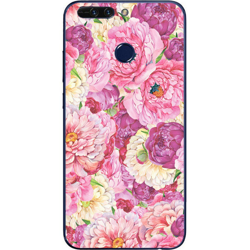 Чехол Uprint Huawei Honor V9 Pink Peonies