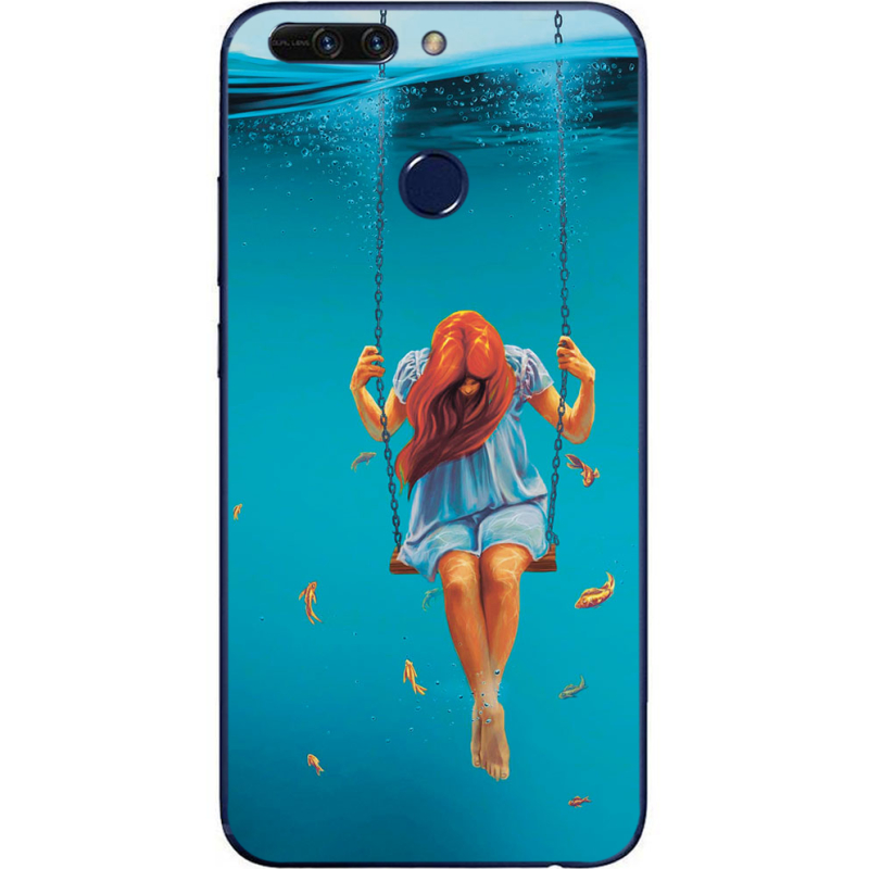 Чехол Uprint Huawei Honor V9 Girl In The Sea