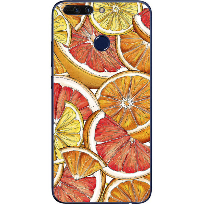 Чехол Uprint Huawei Honor V9 Citrus Pattern