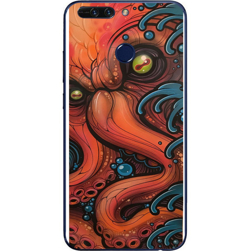 Чехол Uprint Huawei Honor V9 Octopus