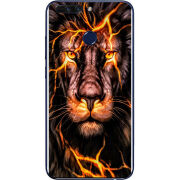 Чехол Uprint Huawei Honor V9 Fire Lion