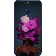 Чехол Uprint Huawei Honor V9 Exquisite Purple Flowers