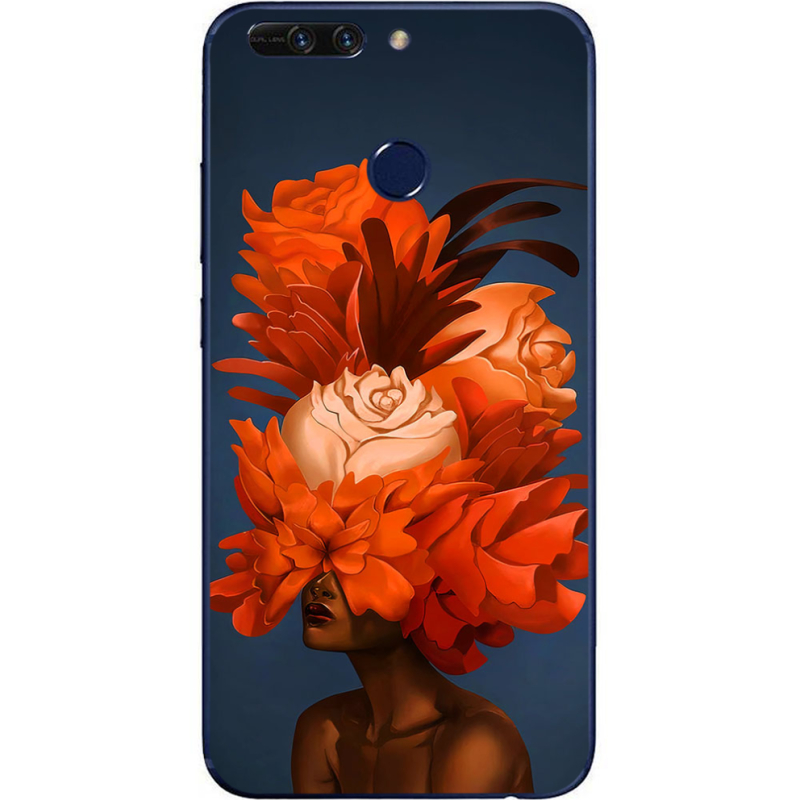 Чехол Uprint Huawei Honor V9 Exquisite Orange Flowers