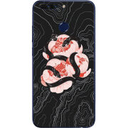 Чехол Uprint Huawei Honor V9 Snake Rose