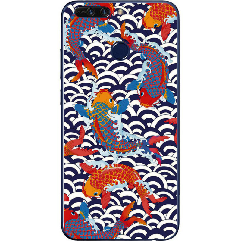 Чехол Uprint Huawei Honor V9 Koi Fish