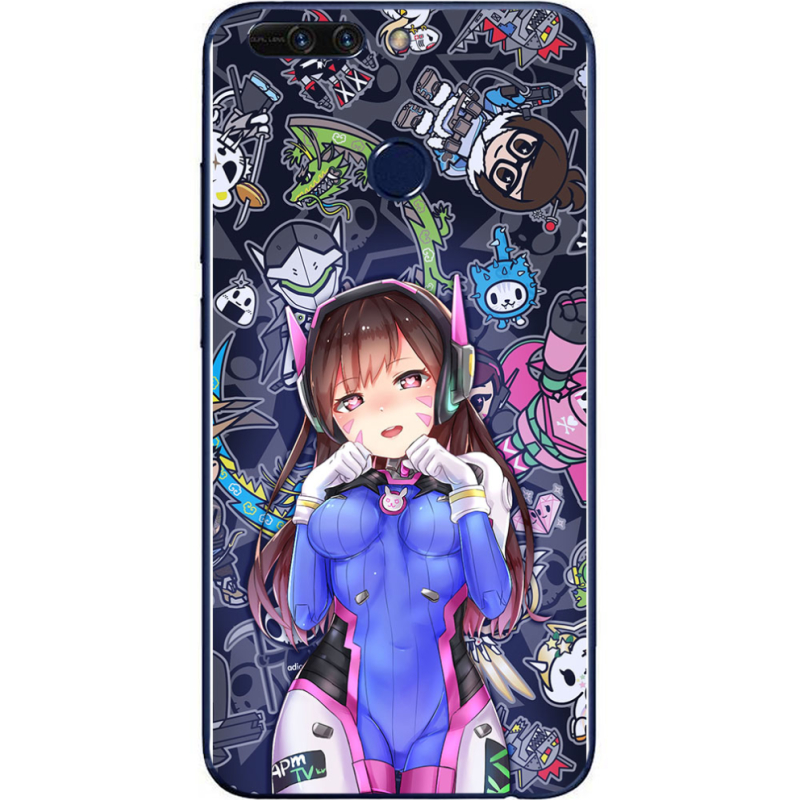 Чехол Uprint Huawei Honor V9 Overwatch D.VA