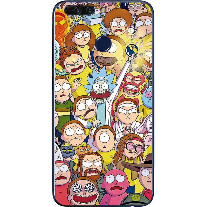 Чехол Uprint Huawei Honor V9 Rick and Morty