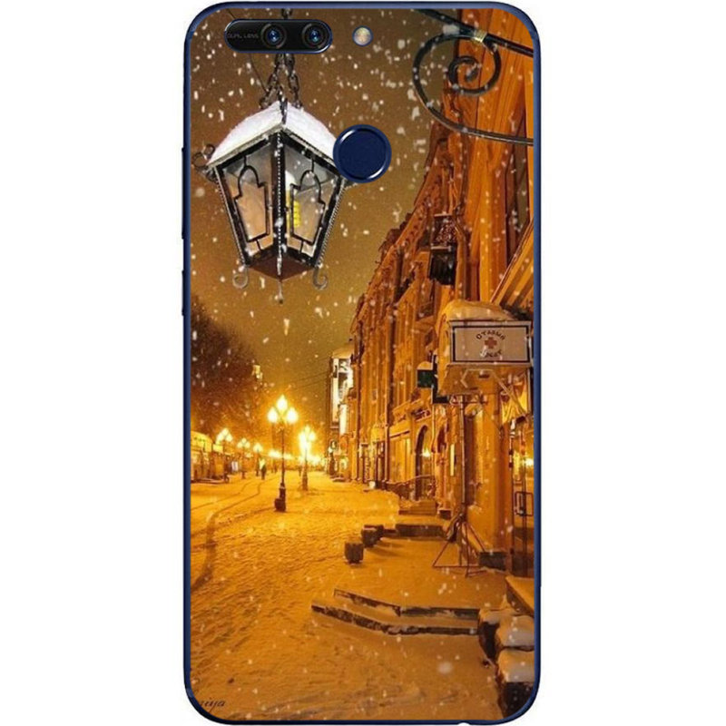 Чехол Uprint Huawei Honor V9 Night Street