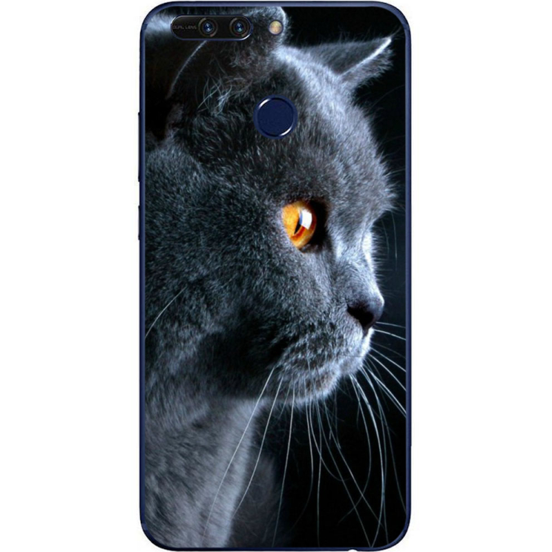 Чехол Uprint Huawei Honor V9 English cat