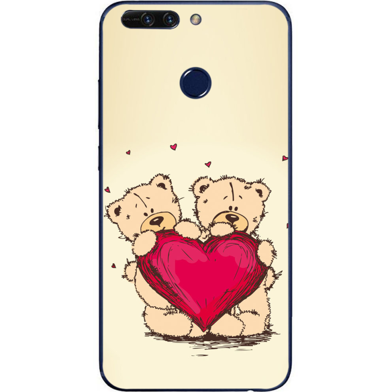 Чехол Uprint Huawei Honor V9 Teddy Bear Love