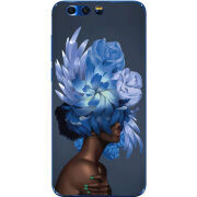 Чехол Uprint Huawei Honor 9 Exquisite Blue Flowers