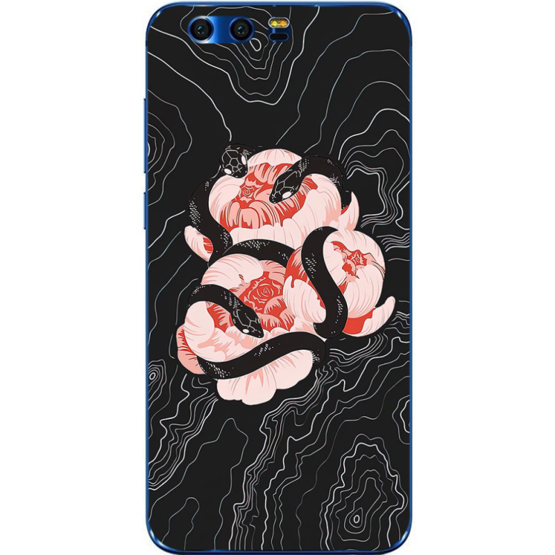 Чехол Uprint Huawei Honor 9 Snake Rose