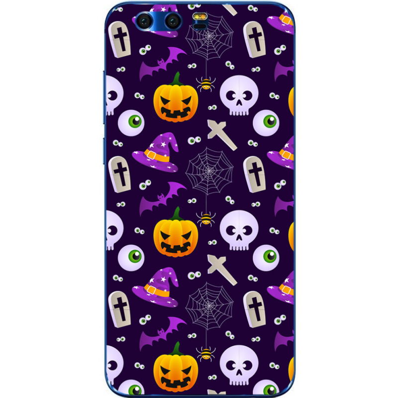 Чехол Uprint Huawei Honor 9 Halloween Purple Mood