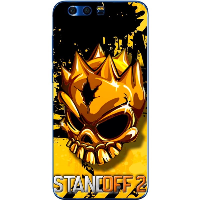 Чехол Uprint Huawei Honor 9 StandOff 2 gold