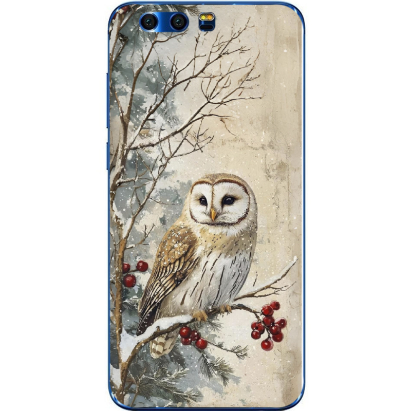 Чехол Uprint Huawei Honor 9 Christmas Owl