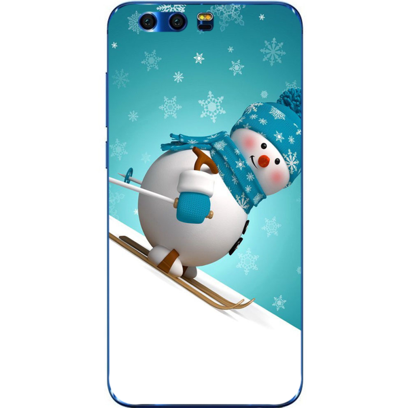 Чехол Uprint Huawei Honor 9 Skier Snowman