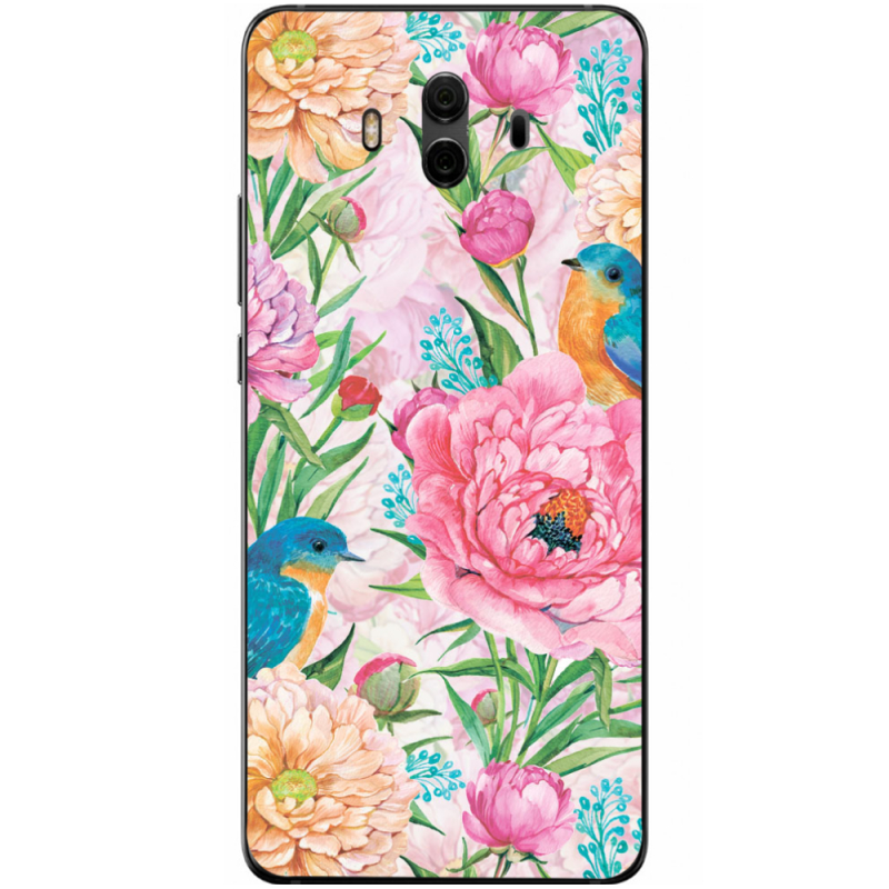 Чехол Uprint Huawei Mate 10 Birds in Flowers