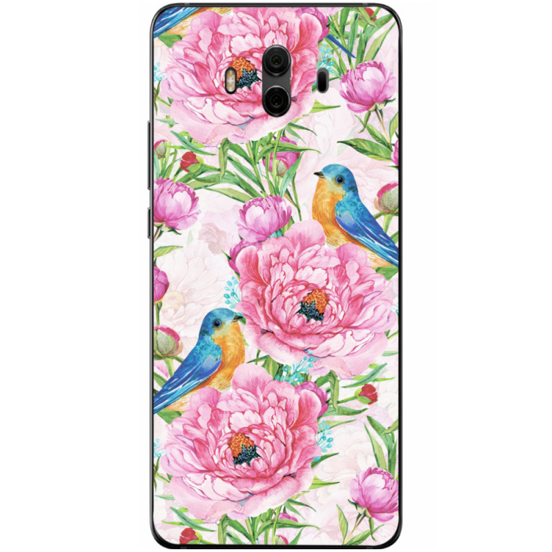 Чехол Uprint Huawei Mate 10 Birds and Flowers