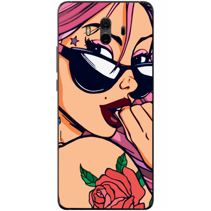 Чехол Uprint Huawei Mate 10 Pink Girl