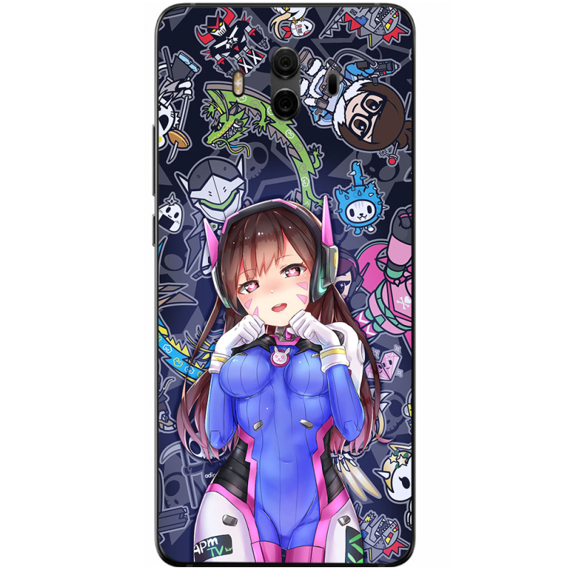 Чехол Uprint Huawei Mate 10 Overwatch D.VA