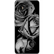 Чехол Uprint Huawei Mate 10 Black and White Roses