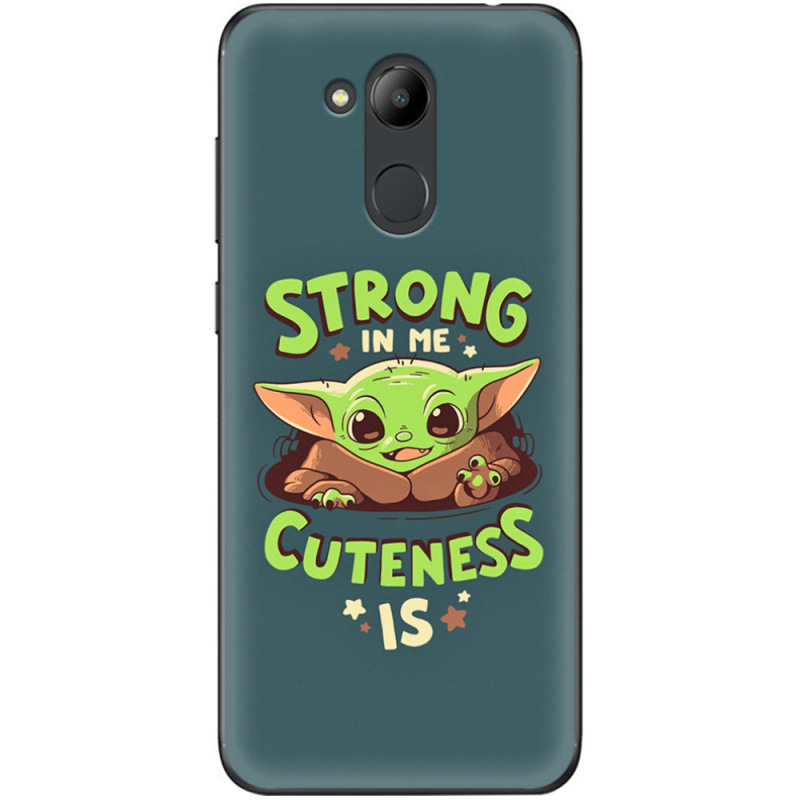 Чехол Uprint Huawei Honor 6C Pro Strong in me Cuteness is