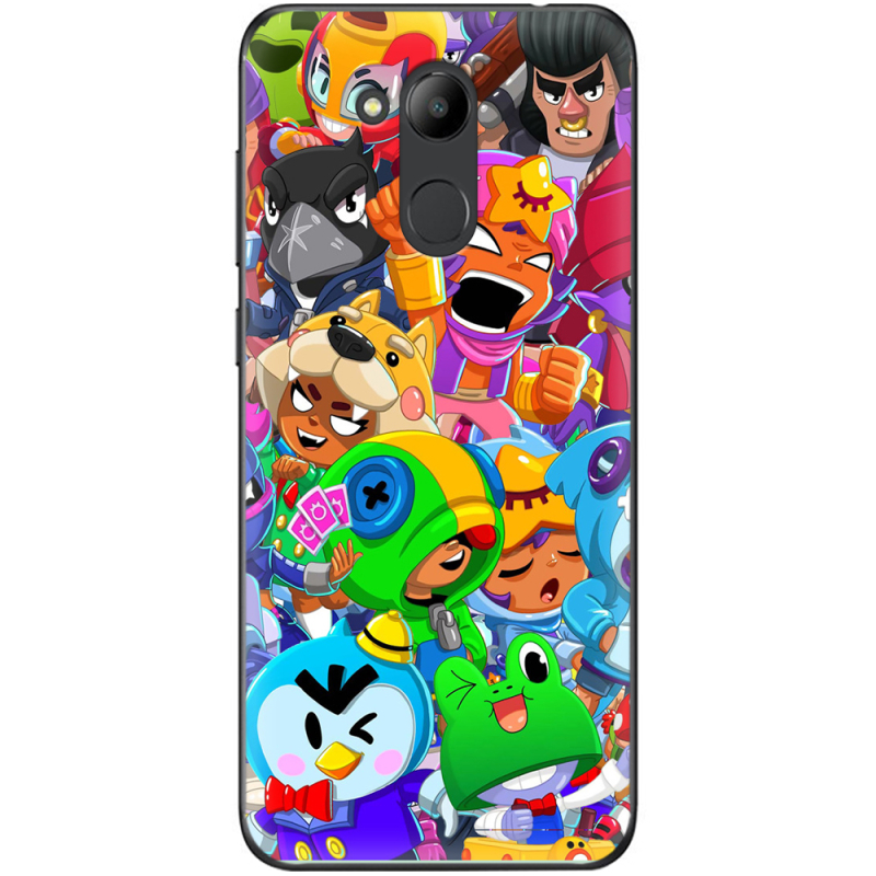 Чехол Uprint Huawei Honor 6C Pro friends brawl stars
