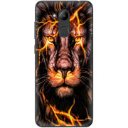 Чехол Uprint Huawei Honor 6C Pro Fire Lion