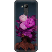Чехол Uprint Huawei Honor 6C Pro Exquisite Purple Flowers