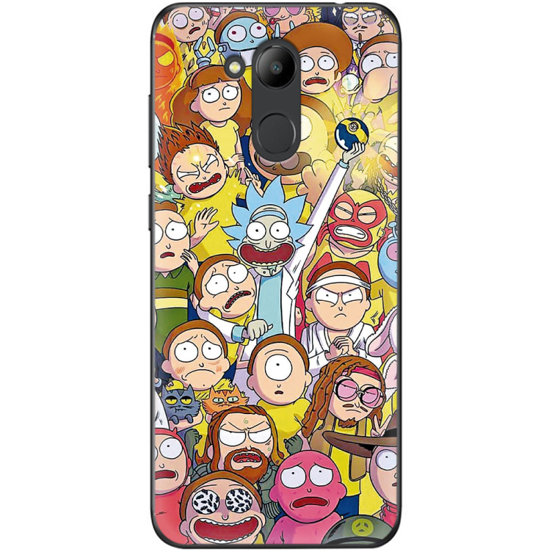 Чехол Uprint Huawei Honor 6C Pro Rick and Morty